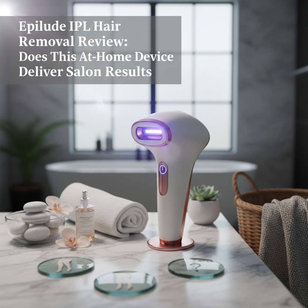 Epilude IPL Hair Removal Review: Does This At-Home Device Deliver Salon Results?