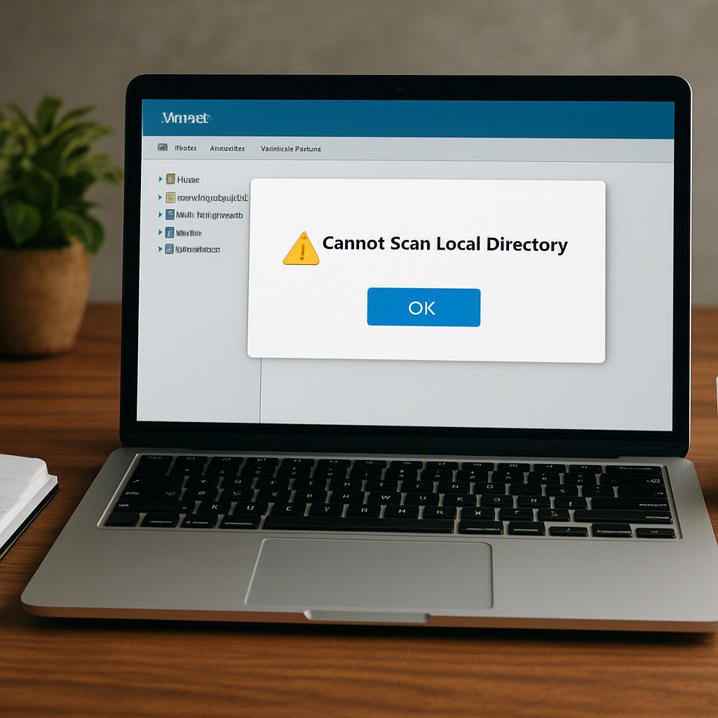 Step-by-Step Guide to Resolving VMware “Cannot Scan Local Directory” Permission Errors