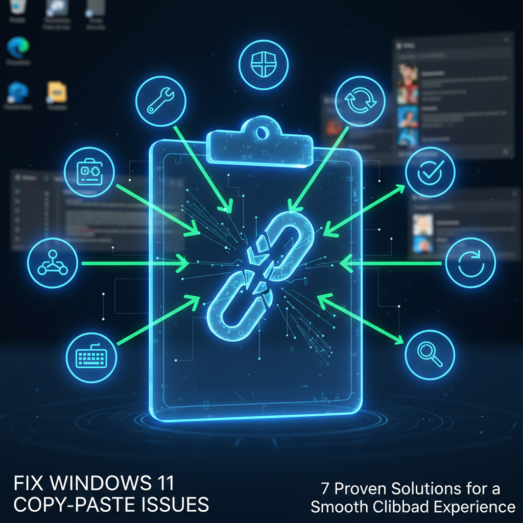 Fix Windows 11 Copy‑Paste Issues: 7 Proven Solutions for a Smooth Clipboard Experience