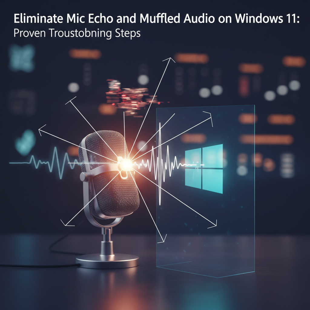 Eliminate Mic Echo and Muffled Audio on Windows 11: Proven Troubleshooting Steps