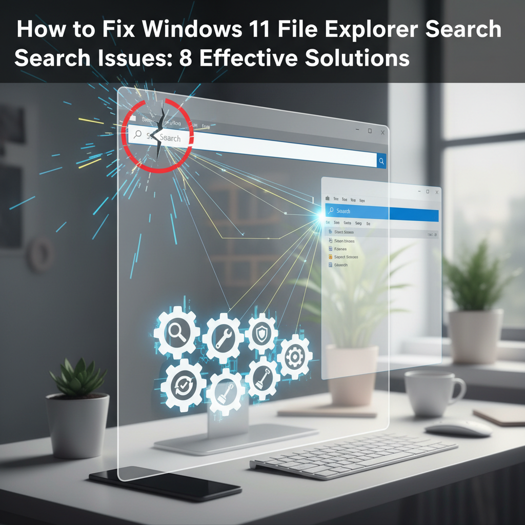 How to Fix Windows 11 File Explorer Search Issues: 8 Effective Solutions
