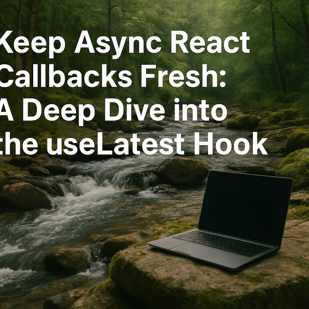 Keep Async React Callbacks Fresh: A Deep Dive into the useLatest Hook