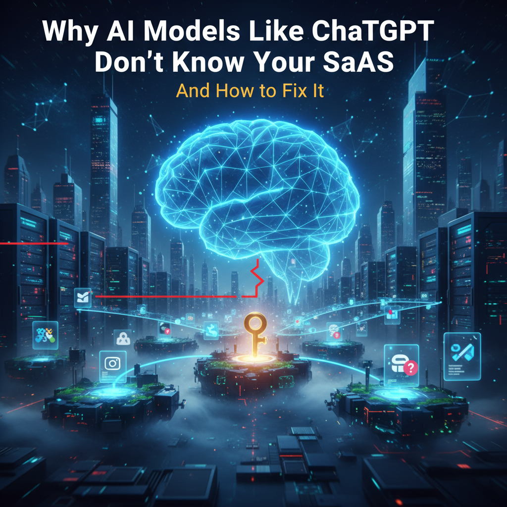 Why AI Models Like ChatGPT Don’t Know Your SaaS (And How to Fix It)