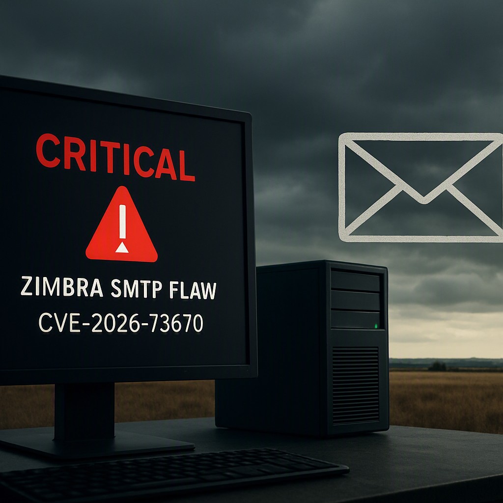 Critical Zimbra SMTP Flaw CVE-2026-73570: Unauthenticated Remote Code Execution Risk