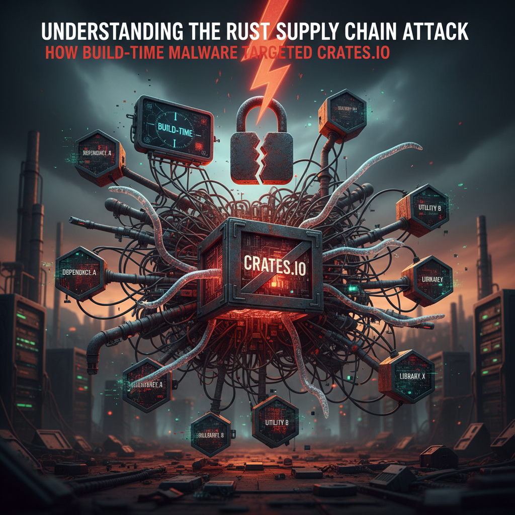 Understanding the Rust Supply Chain Attack: How Build-Time Malware Targeted Crates.io