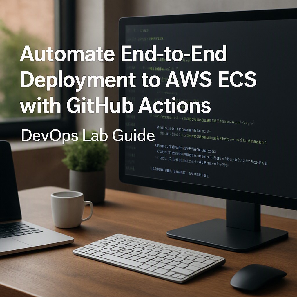 Automate End‑to‑End Deployment to AWS ECS with GitHub Actions – DevOps Lab Guide