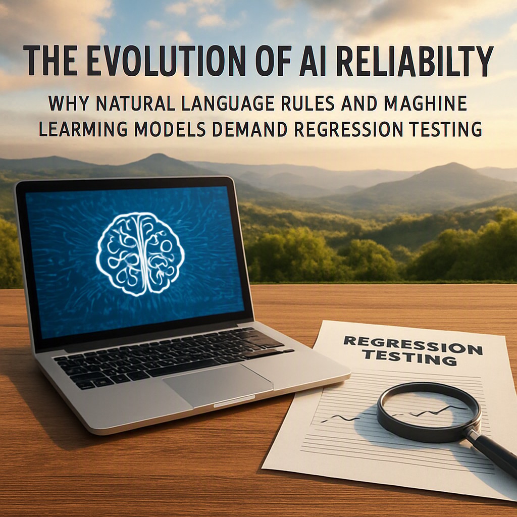 The Evolution of AI Reliability: Why Natural Language Rules and Machine Learning Models Demand Regression Testing