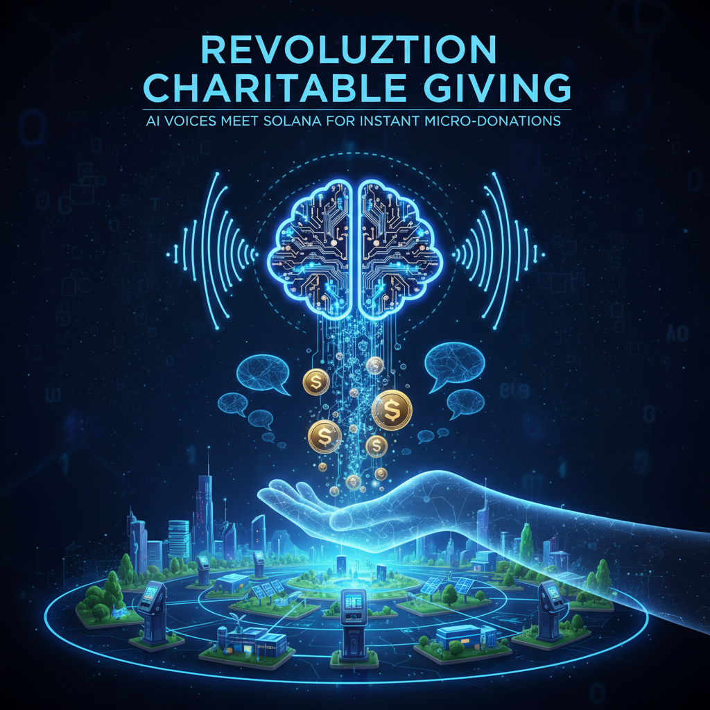 Revolutionizing Charitable Giving: AI Voices Meet Solana for Instant Micro-Donations