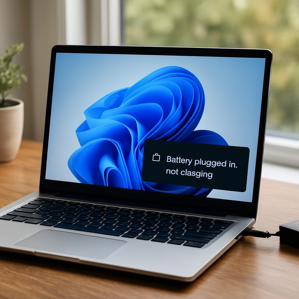Resolving the Windows 11 Laptop Battery Plugged In But Not Charging Glitch