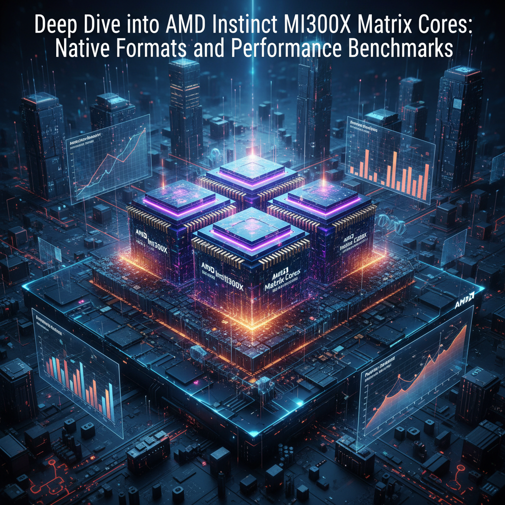 Deep Dive into AMD Instinct MI300X Matrix Cores: Native Formats and Performance Benchmarks