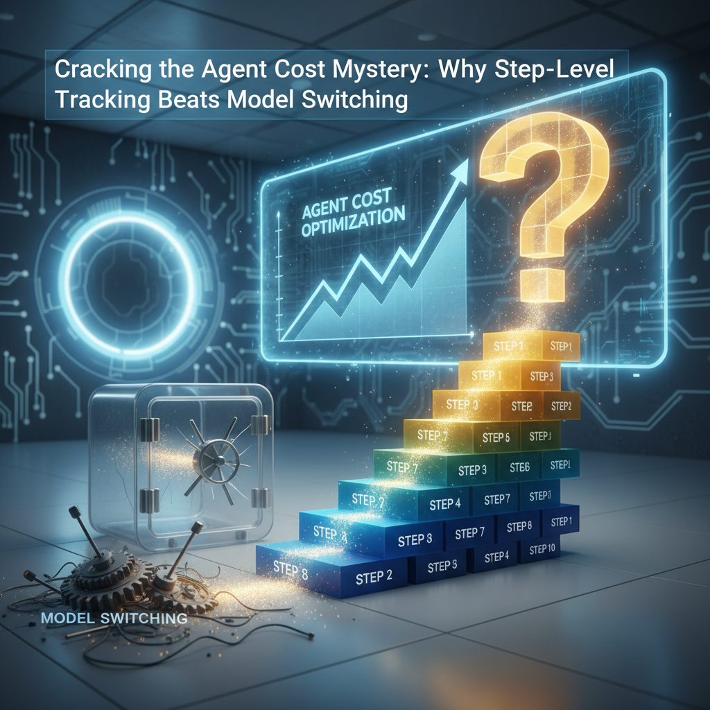 Cracking the Agent Cost Mystery: Why Step-Level Tracking Beats Model Switching