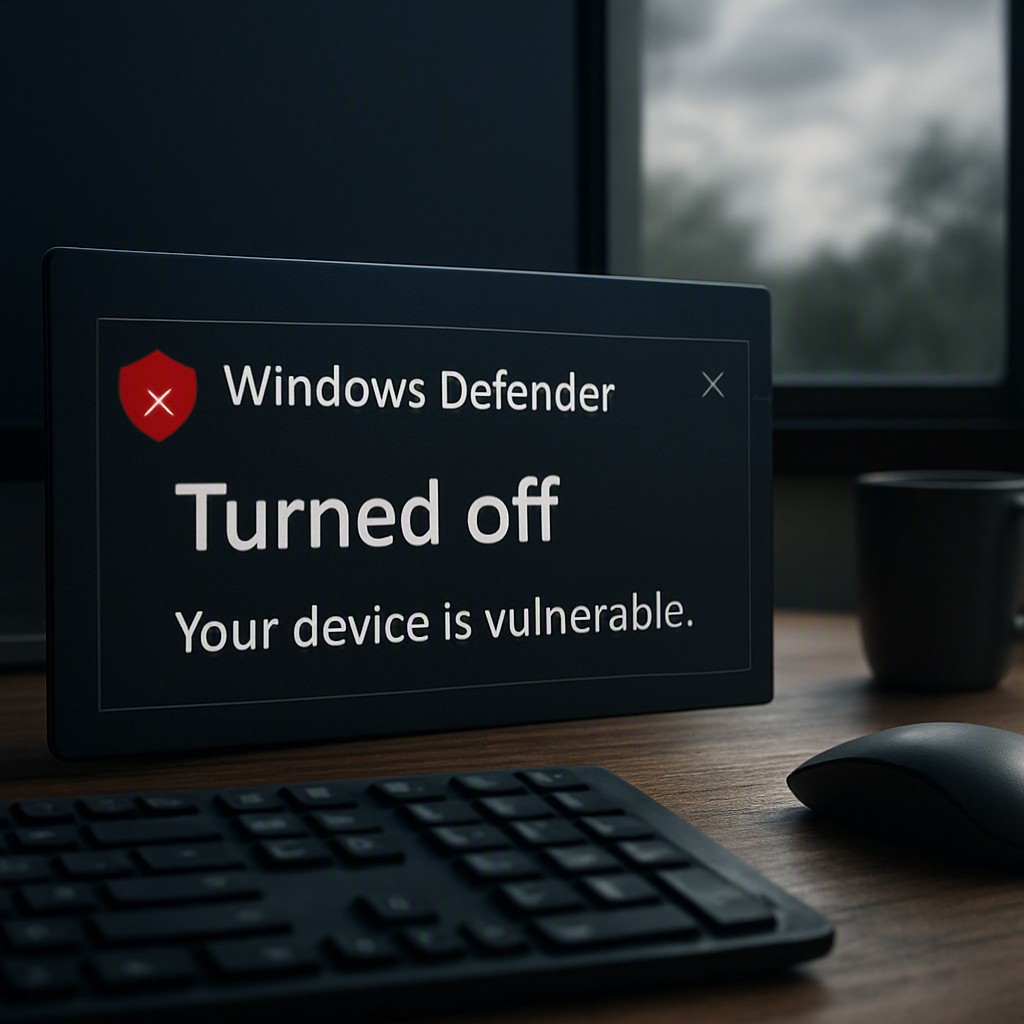 When Windows Defender Turns Off Unexpectedly: Identify a Real Threat vs. a Software Glitch
