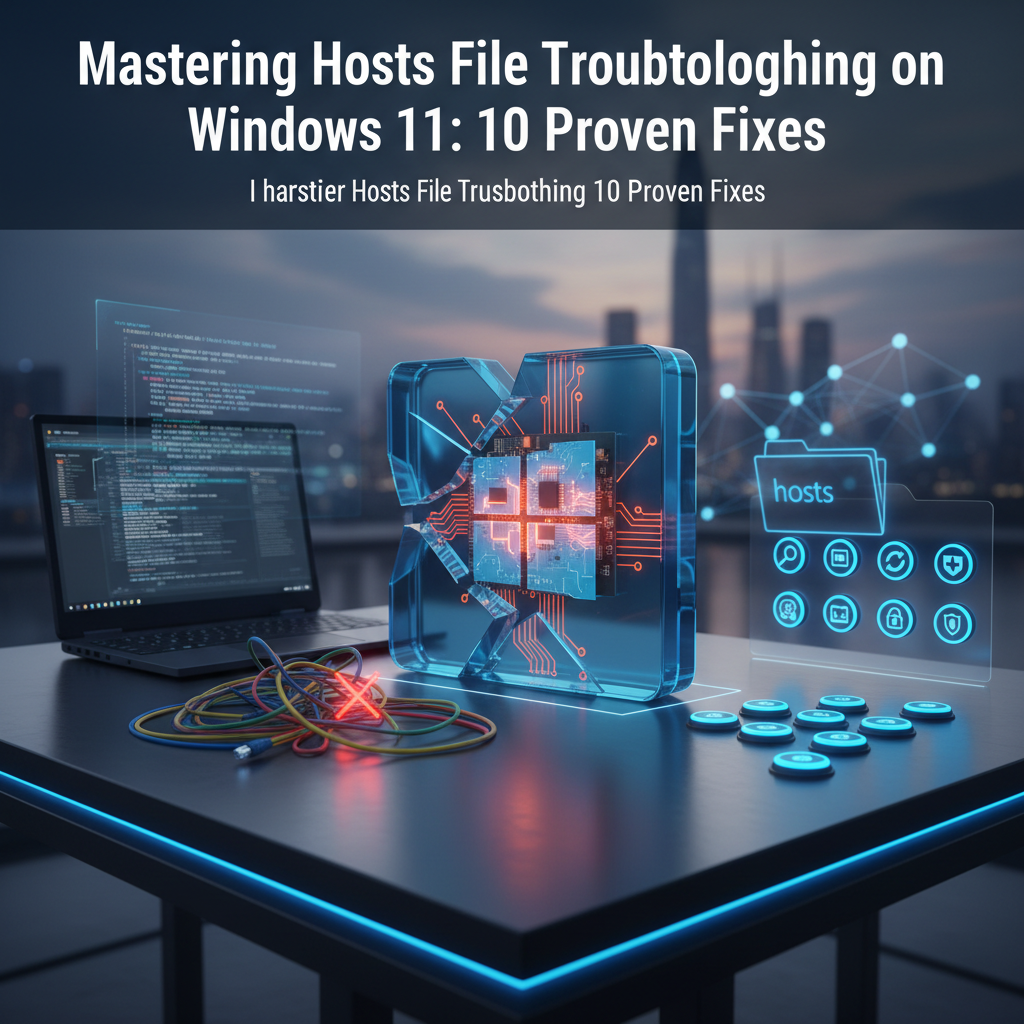 Mastering Hosts File Troubleshooting on Windows 11: 10 Proven Fixes