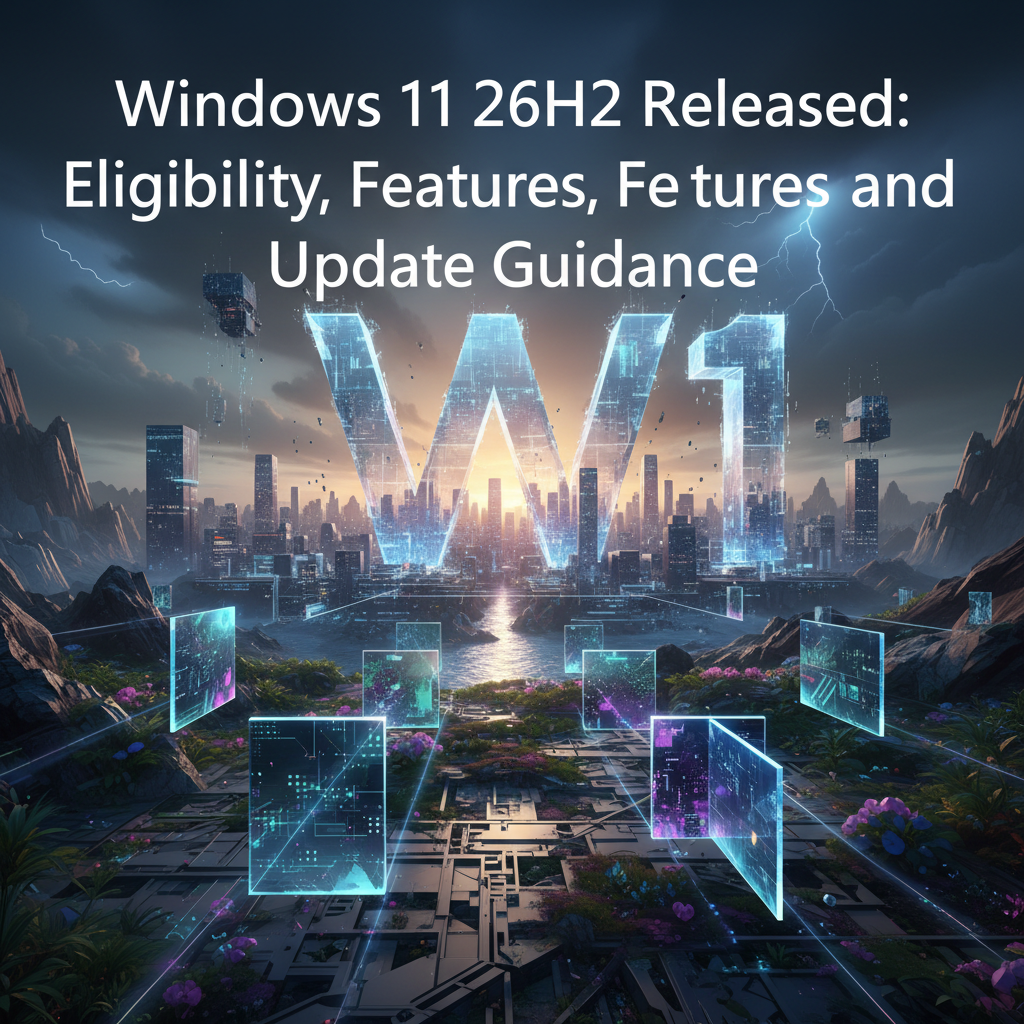 Windows 11 26H2 Released: Eligibility, Features, and Update Guidance