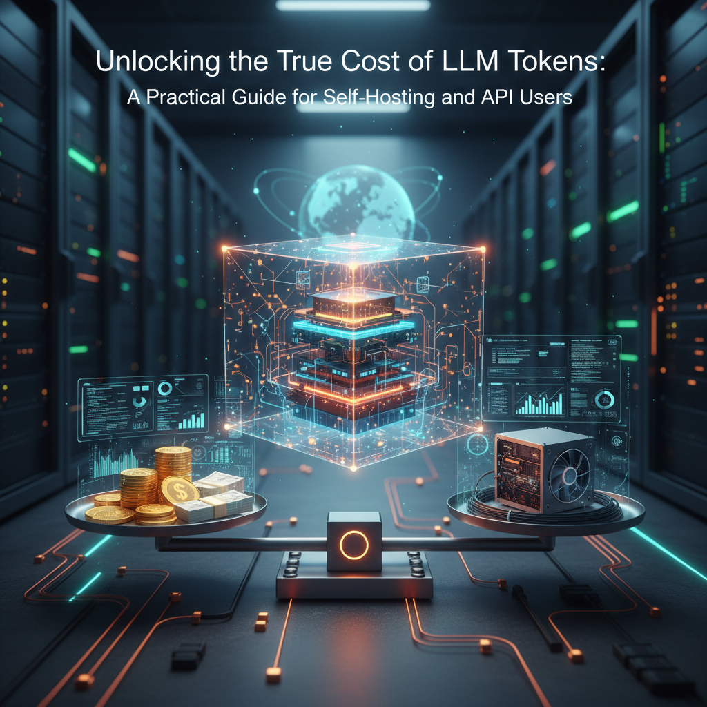 Unlocking the True Cost of LLM Tokens: A Practical Guide for Self‑Hosting and API Users