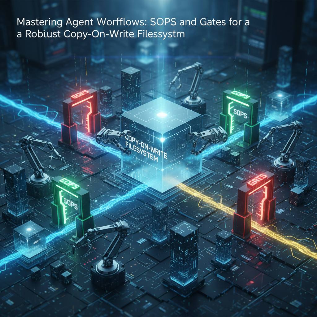 Mastering Agent Workflows: SOPs and Gates for a Robust Copy‑On‑Write Filesystem