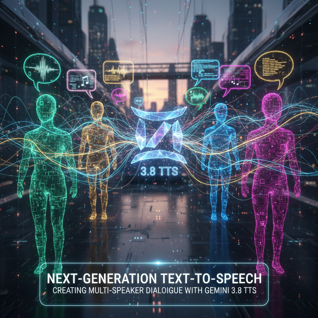 Next-Generation Text-to-Speech: Creating Multi-Speaker Dialogue with Gemini 3.8 TTS