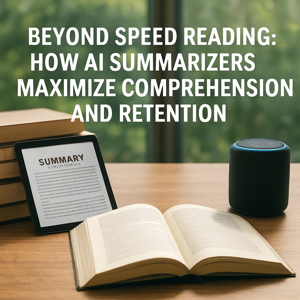Beyond Speed Reading: How AI Summarizers Maximize Comprehension and Retention