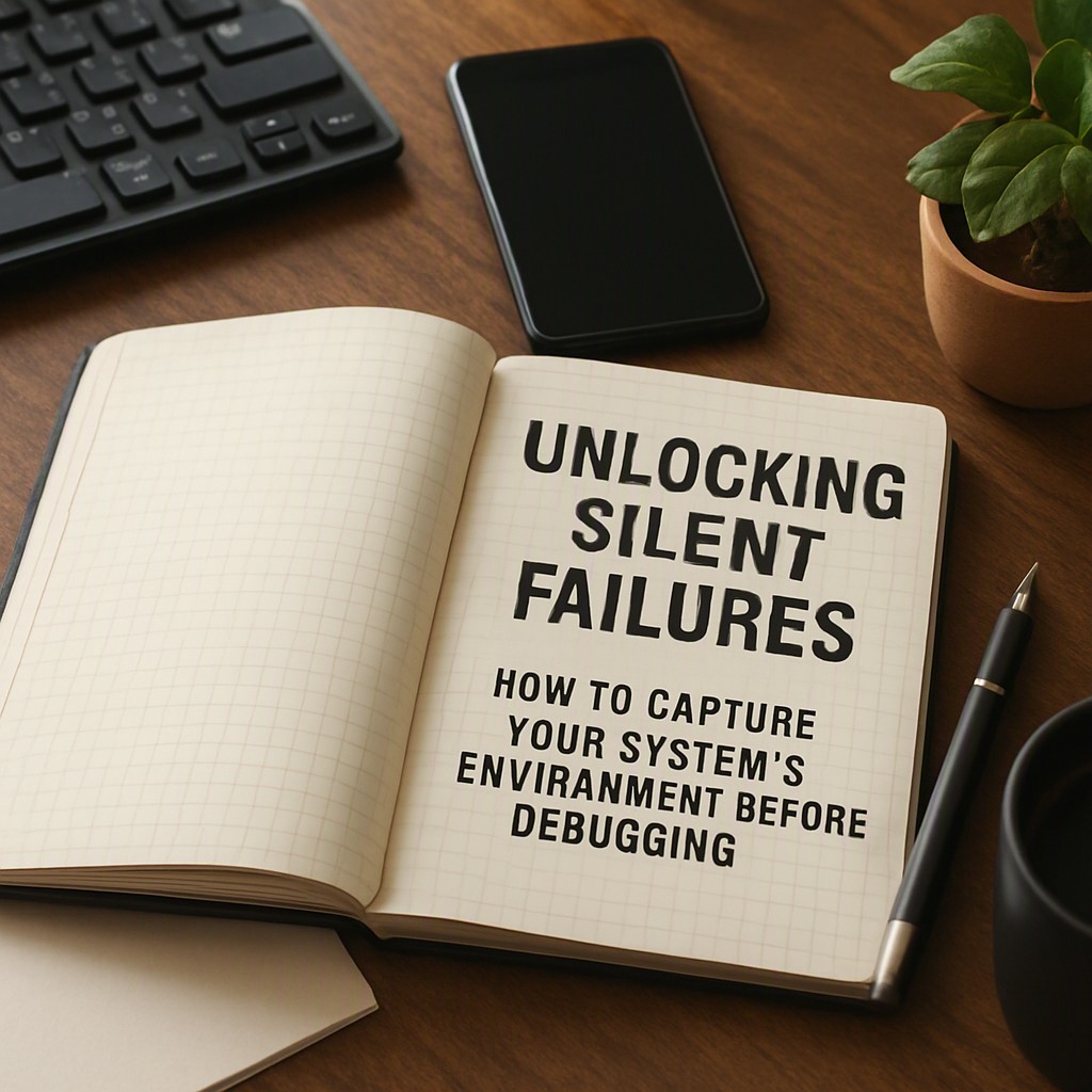 Unlocking Silent Failures: How to Capture Your System’s Environment Before Debugging