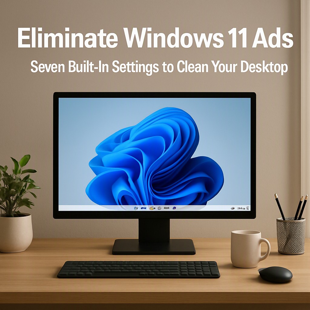 Eliminate Windows 11 Ads: Seven Built‑In Settings to Clean Your Desktop