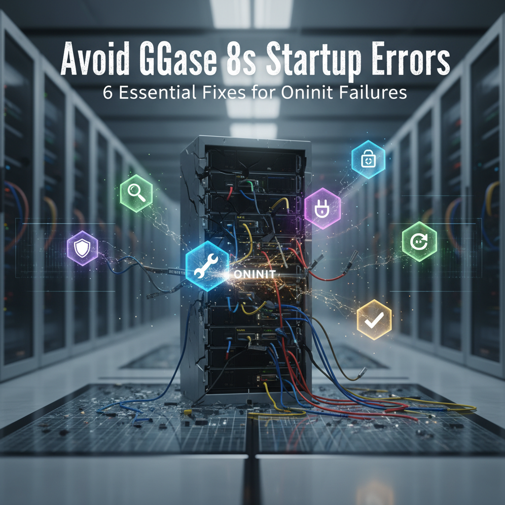 Avoid GBase 8s Startup Errors: 6 Essential Fixes for Oninit Failures