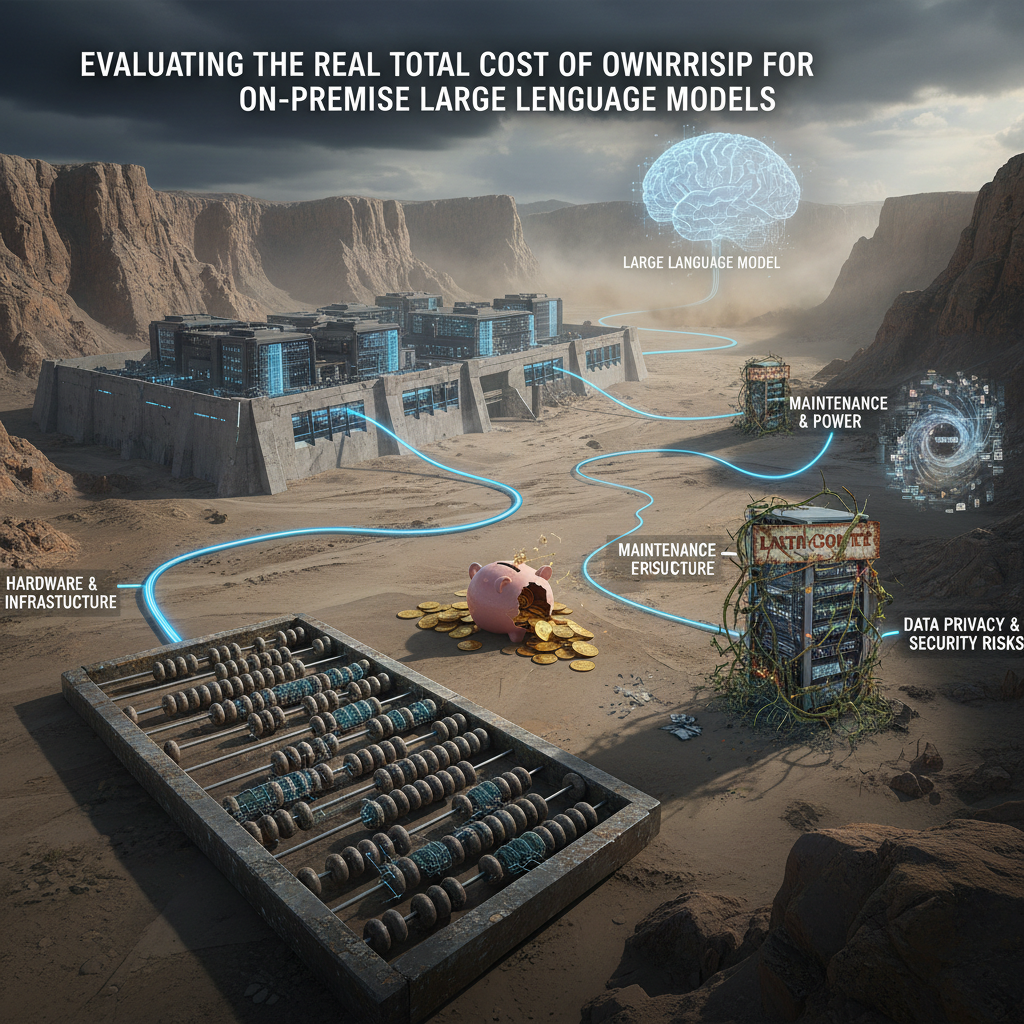 Evaluating the Real Total Cost of Ownership for On-Premise Large Language Models