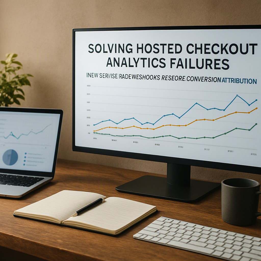 Solving Hosted Checkout Analytics Failures: How Server-Side Webhooks Restore Conversion Attribution