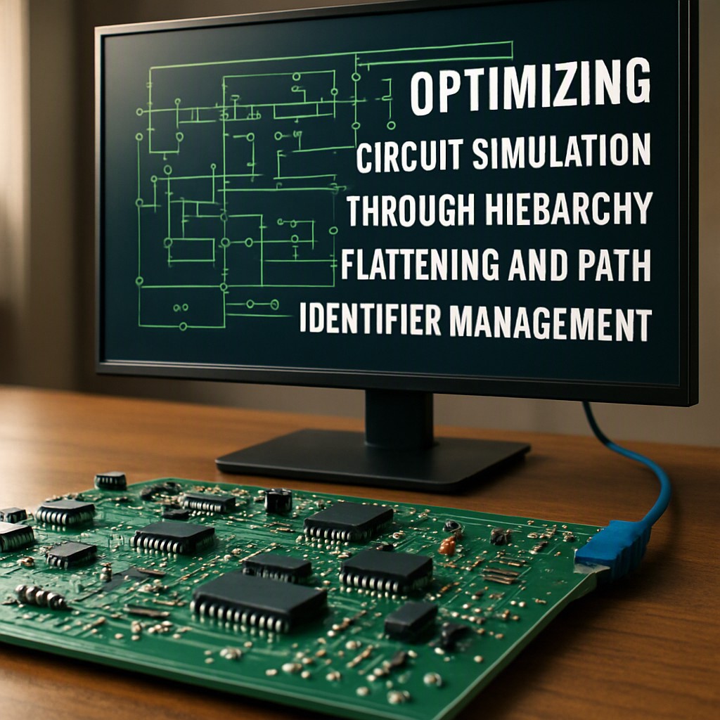 Optimizing Circuit Simulation Through Hierarchy Flattening and Path Identifier Management