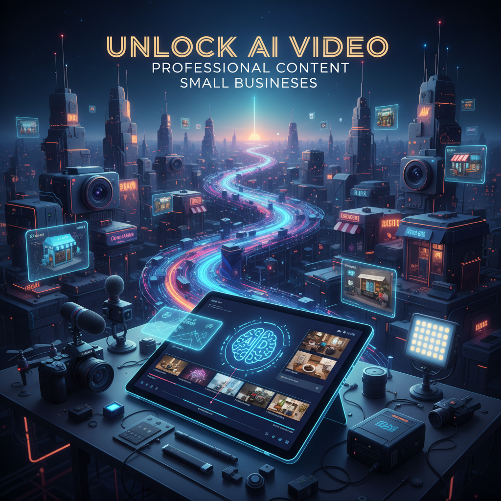 Unlock Professional‑Level Video Content for Small Businesses with AI