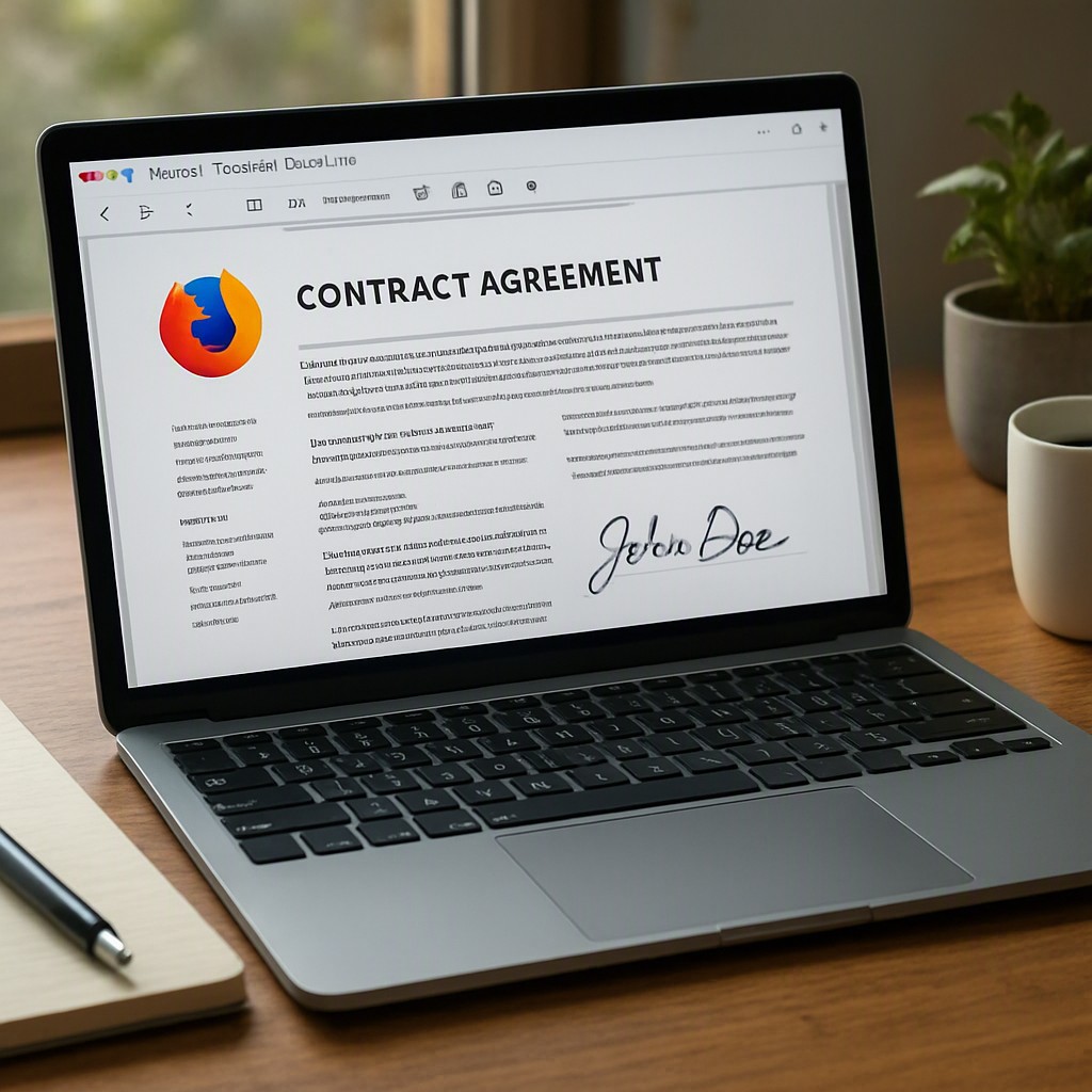 Master Firefox’s PDF Editor: Sign, Annotate, and Edit Documents Instantly